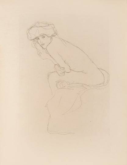 A fine example of a scarce and early work illustrated by Gustav Klimt. One of Jugenstil's most beautiful books.