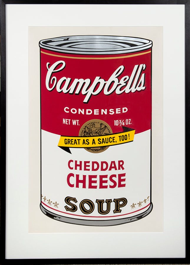 Andy Warhol, Cheddar Cheese, 1969, screenprint, signed by the artist, from the edition of 250, on wove paper