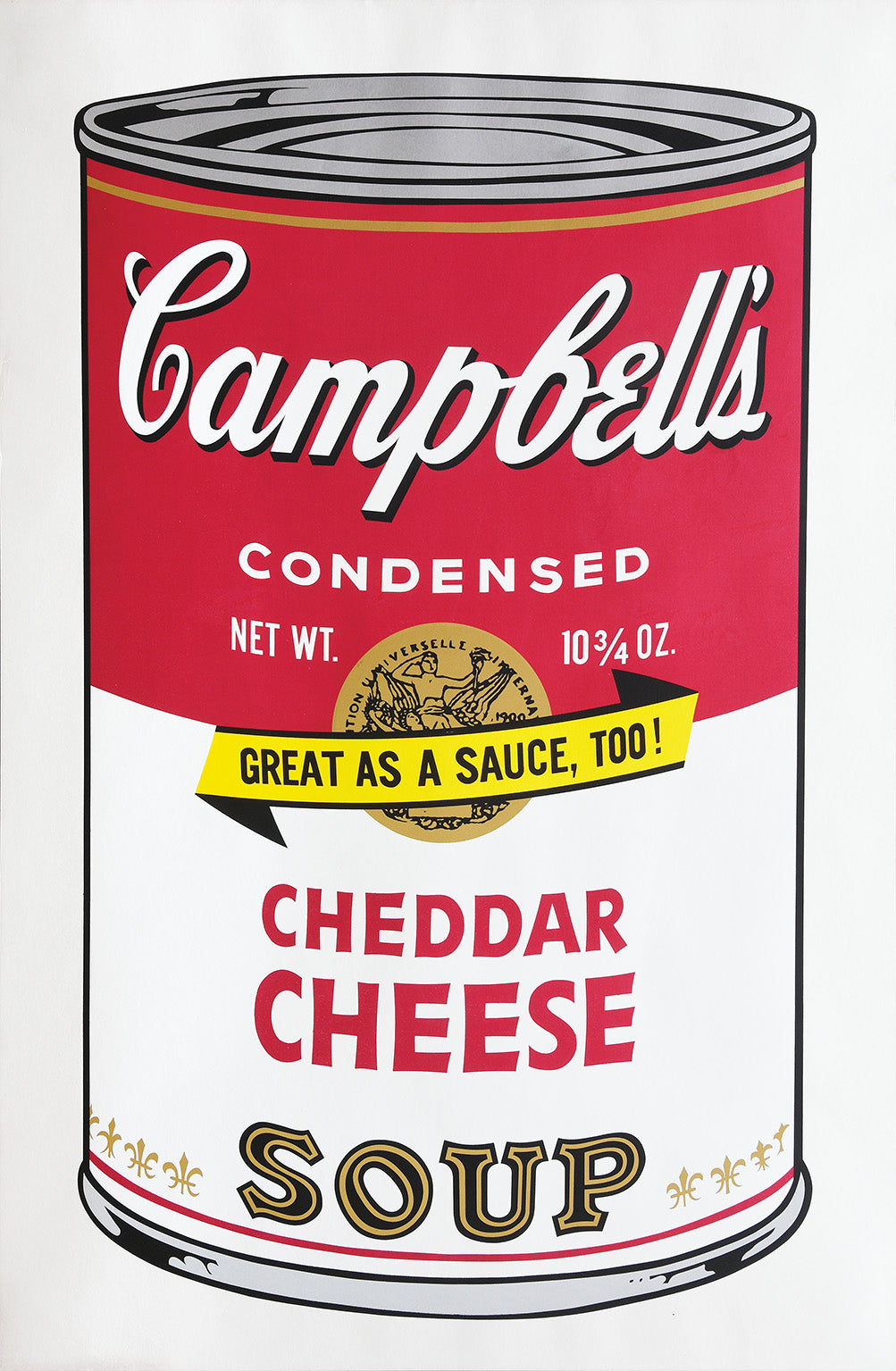 Andy Warhol, Cheddar Cheese, 1969, screenprint, signed by the artist, from the edition of 250, on wove paper