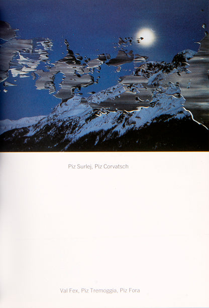 Photographs taken in Sils, Switzerland, which Gerhard Richter subsequently painted over.<br />