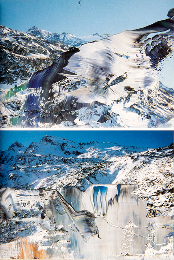 Photographs taken in Sils, Switzerland, which Gerhard Richter subsequently painted over.<br />