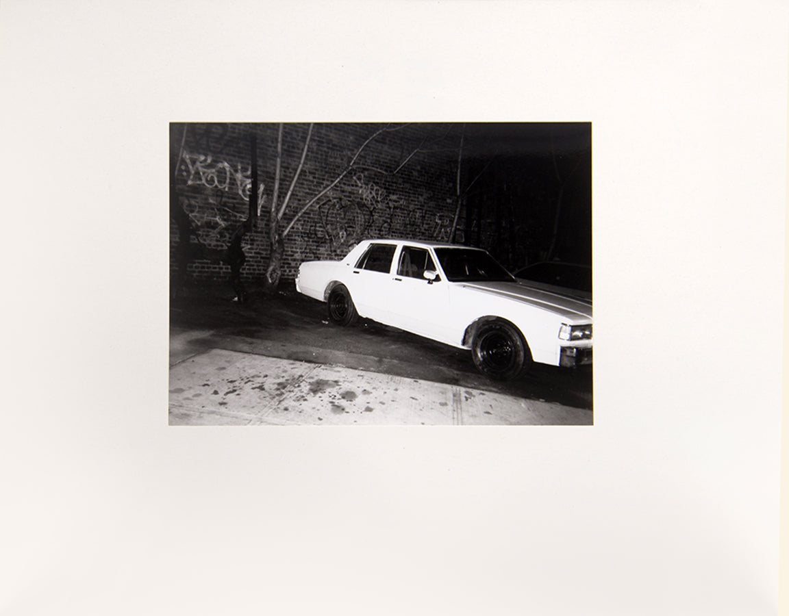 Christopher Wool took the photographs in East Broadway Breakdown between 1994 and 1995 after returning to New York following a one-year DAAD residency in Berlin. They were all taken at night as he walked between his studio on the Lower East Side and his apartment in Chinatown.
