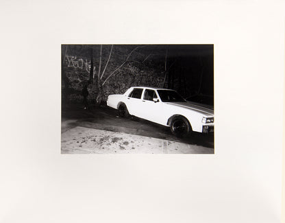 Christopher Wool took the photographs in East Broadway Breakdown between 1994 and 1995 after returning to New York following a one-year DAAD residency in Berlin. They were all taken at night as he walked between his studio on the Lower East Side and his apartment in Chinatown.