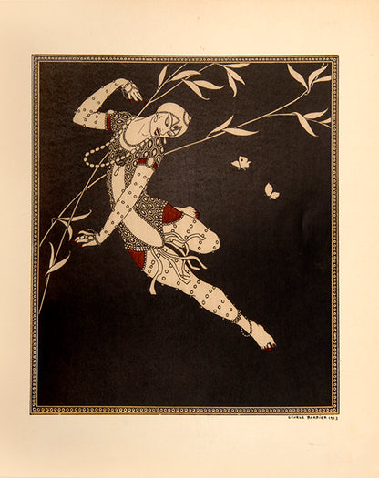 Barbier's wonderful illustrations for Nijinsky and the Ballets Russes.