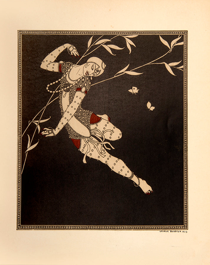 Barbier's wonderful illustrations for Nijinsky and the Ballets Russes.