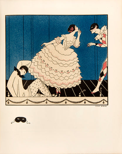 Barbier's early masterpiece dedicated to Tamara Karsavina.