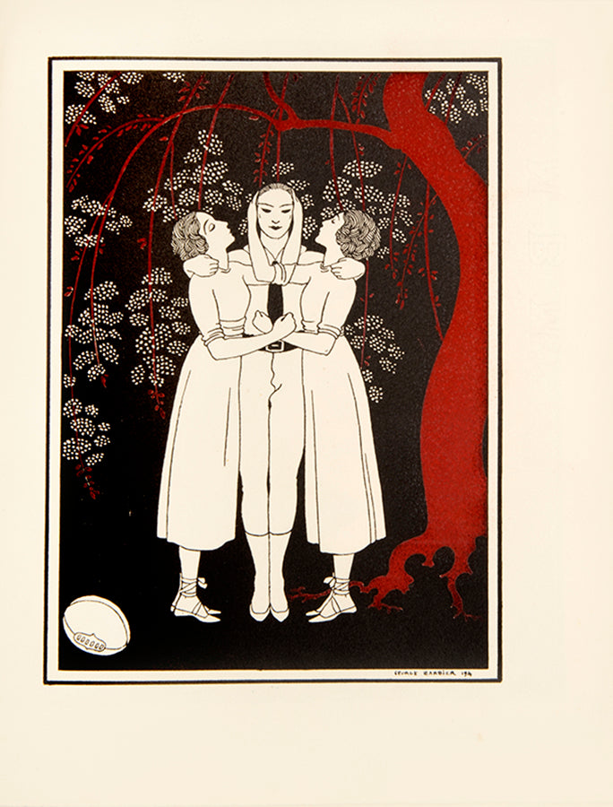 Barbier's early masterpiece dedicated to Tamara Karsavina.