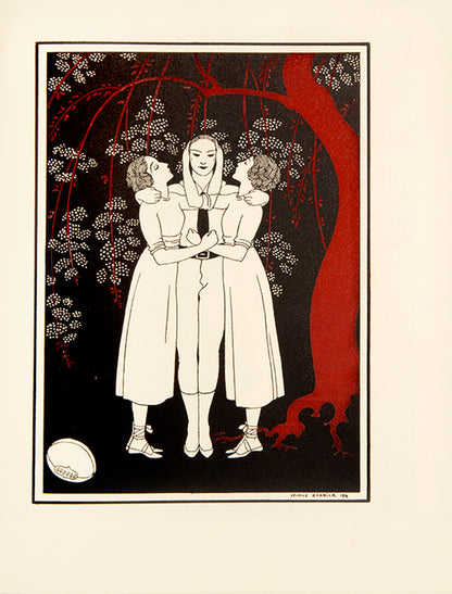 Barbier's early masterpiece dedicated to Tamara Karsavina.