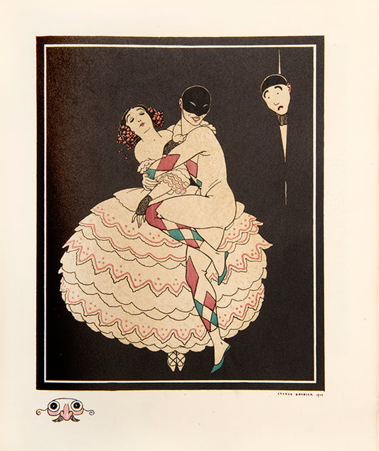 Barbier's early masterpiece dedicated to Tamara Karsavina.