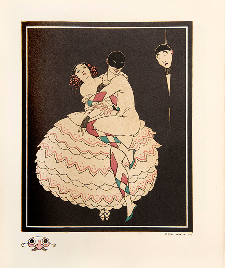 Barbier's early masterpiece dedicated to Tamara Karsavina.