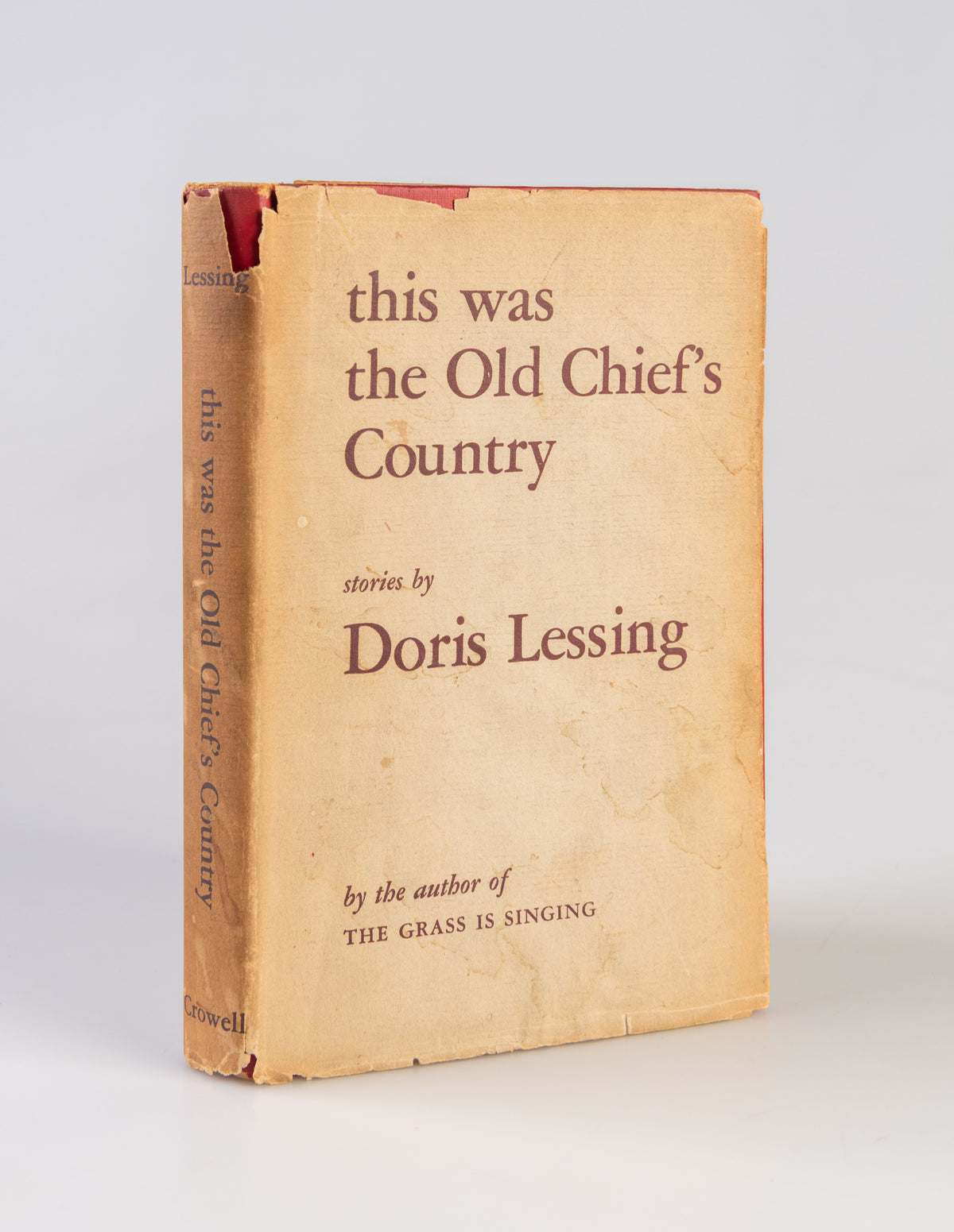 First US edition of This was the Old Chief's Country by Doris Lessing, signed by the author.