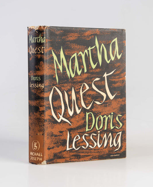 First edition of Martha Quest by Doris Lessing, inscribed by the author.