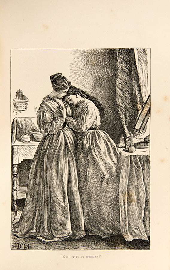 First edition of Wives and Daughters by Elizabeth Gaskell, the story of Molly Gibson and her love for Roger Hamley, the last chapter completed by Frederick Greenwood