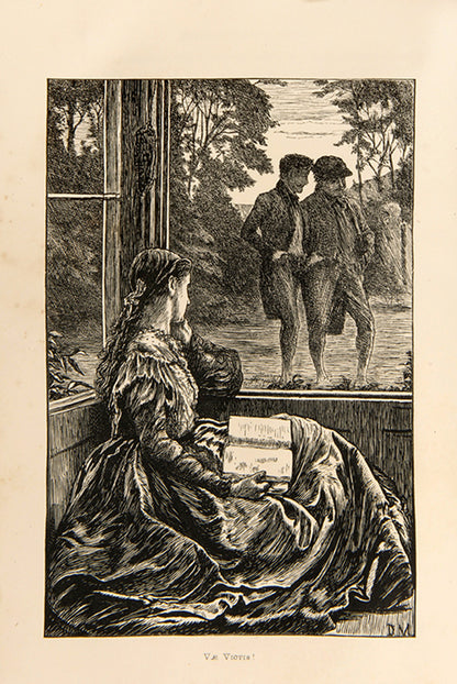 First edition of Wives and Daughters by Elizabeth Gaskell, the story of Molly Gibson and her love for Roger Hamley, the last chapter completed by Frederick Greenwood