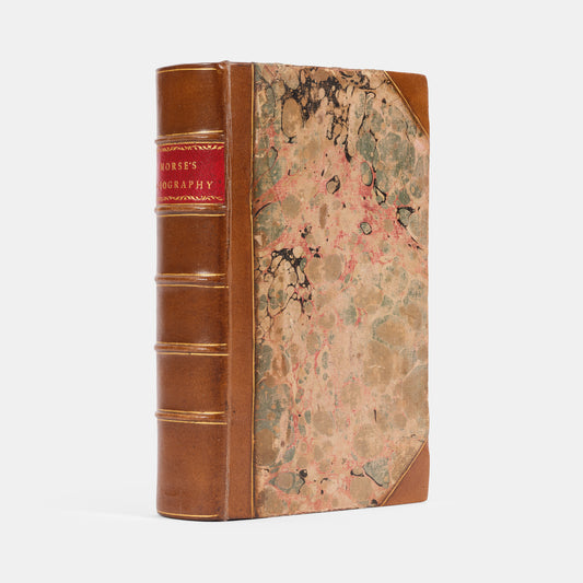 First Edinburgh edition of A New and Correct Edition of the American Geography by Jedidiah Morse, the father of American Geography.