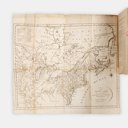 First Edinburgh edition of A New and Correct Edition of the American Geography by Jedidiah Morse, the father of American Geography.