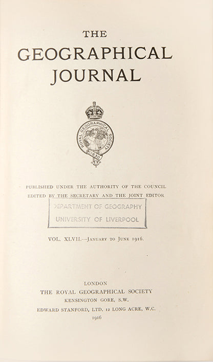First editions of two articles relating to the Endurance expedition from April and May of 1916. 