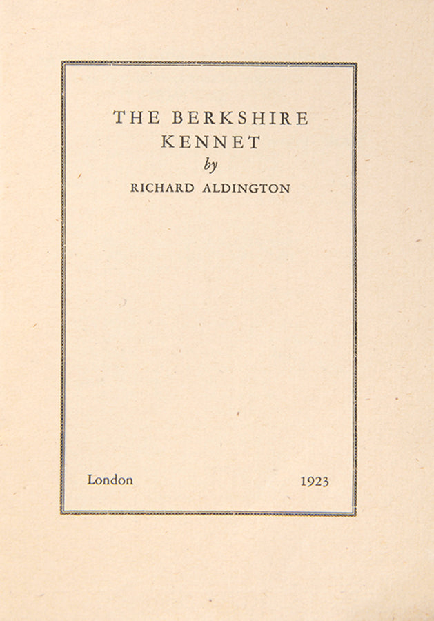 The Berkshire Kennet.