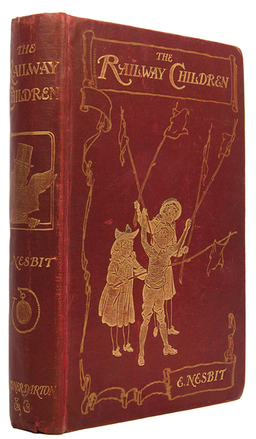 A very good first edition of E. Nesbit's, The Railway Children immortalised by the 1970 film directed by Lionel Jeffries and staring Jenny Agutter, Dinah Sheridan and Bernard Cribbins