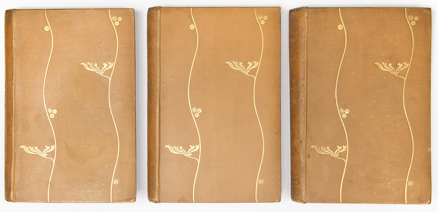 Only 1000 copies were printed in the week beginning, 29th November, 1891 of this first impression of Tess of the d'Urbervilles by Thomas Hardy, regarded as his masterpiece