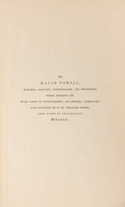 The first edition of Lester Ward's Dynamic Sociology, his major work which helped establish sociology as a distinct field of study in the United States.
