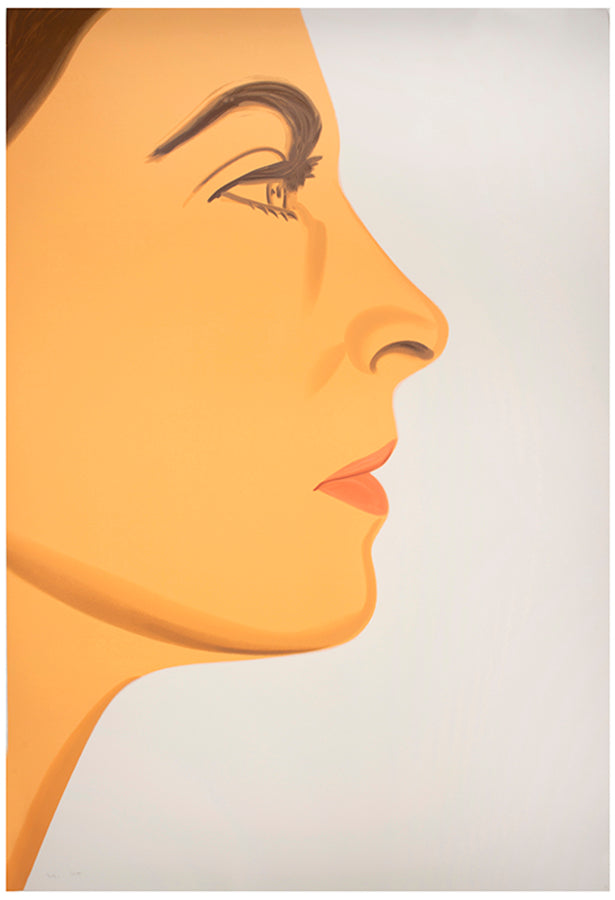 Alex Katz, Olivia 1, 2025, silkscreen, signed by the artist, from the edition of 50, on saunders 425 gsm paper
