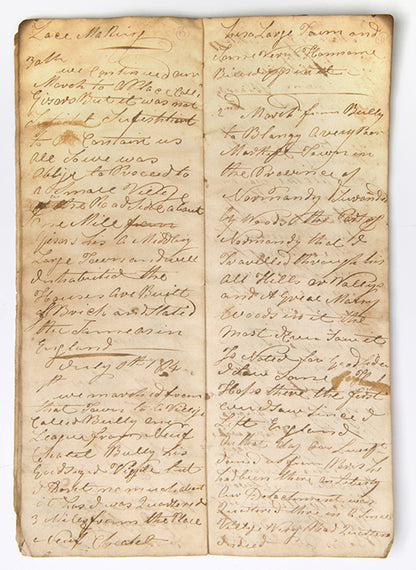 A rare firsthand account of France in the immediate aftermath of Napoleon's abdication in 1814, kept by Frederick Shaw, a British soldier as he marched home across the country having served in the final battles of Wellington in south-west France. 