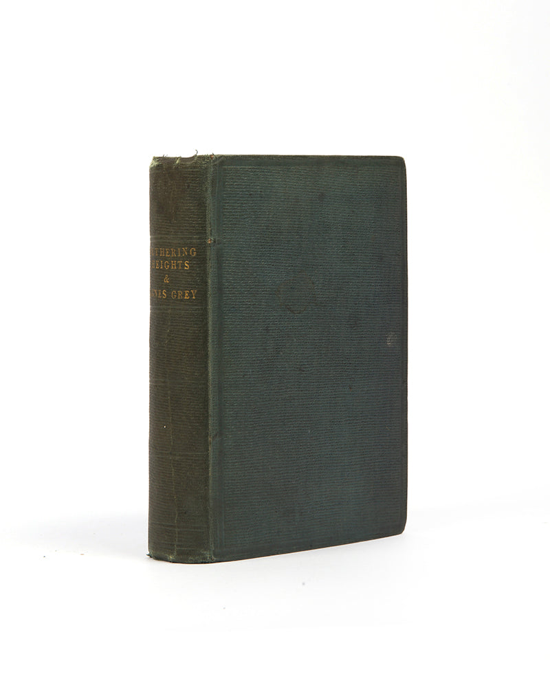 Second edition, first issue of Wuthering Heights and Agnes Grey by Emily and Anne Bronte, the first state of this edition can identified by '1850' on the title page