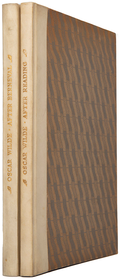 Limited editions of After Reading and After Berneval by Oscar Wilde, each one of 75 copies signed by the illustrator and printer.
