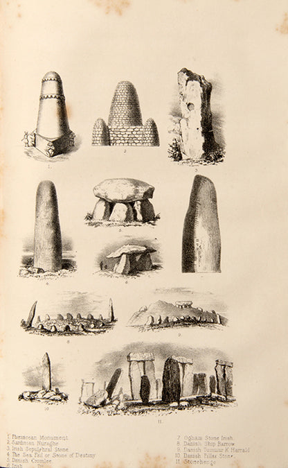 First edition of Richard Madden's The Shrines and Sepulchres of the Old and New World, a comprehensive work on ancient tombs and funerary practices by an avid abolitionist of his day.