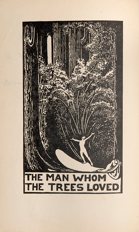 First edition of Pan's Garden by Algernon Blackwood, inscribed by the author.