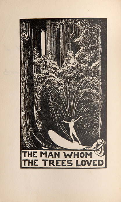 First edition of Pan's Garden by Algernon Blackwood, inscribed by the author.