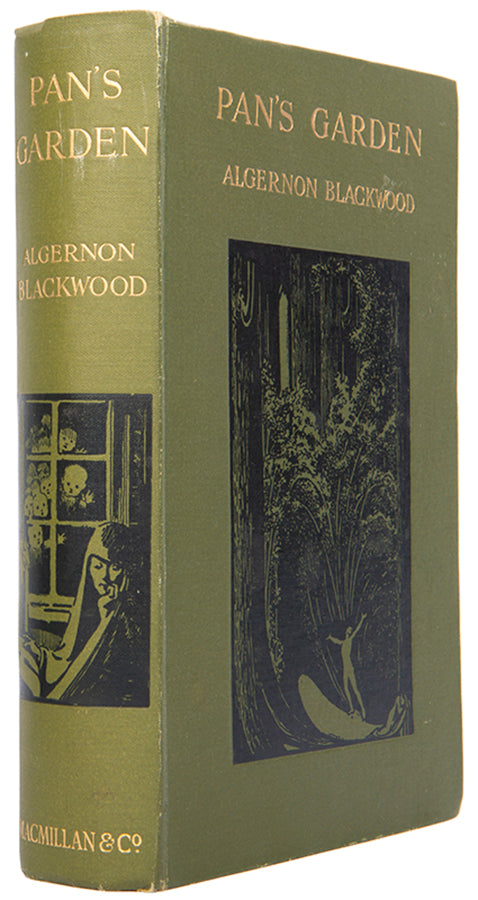 First edition of Pan's Garden by Algernon Blackwood, inscribed by the author.