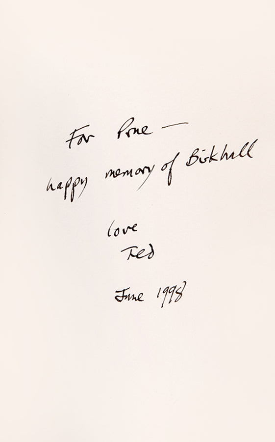 First edition of The School Bag by Seamus Heaney and Ted Hughes, inscribed by Hughes.
