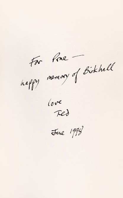 First edition of The School Bag by Seamus Heaney and Ted Hughes, inscribed by Hughes.