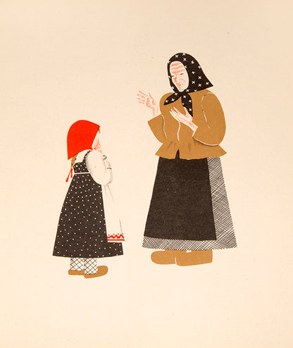 Celebrated first edition of this folklore as told by Teffi. 