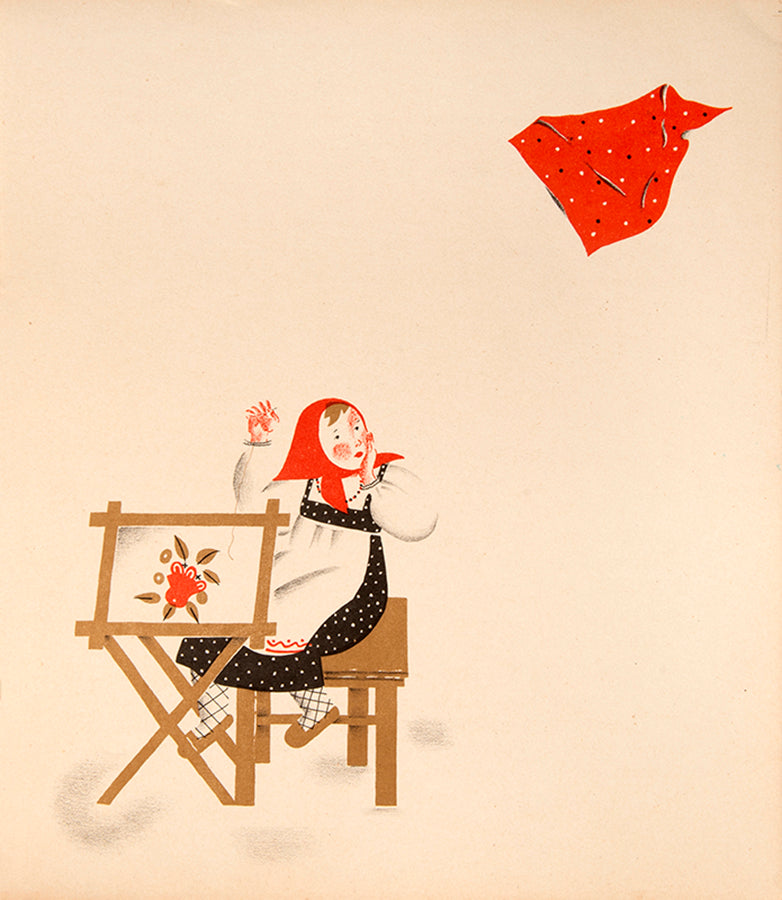 Celebrated first edition of this folklore as told by Teffi. 