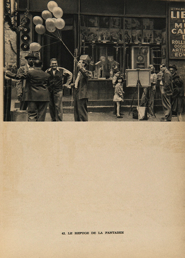 This book features 64 photographs of New York by Henri Crtier-Bresson.