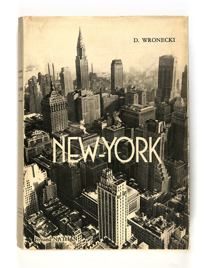 This book features 64 photographs of New York by Henri Crtier-Bresson.