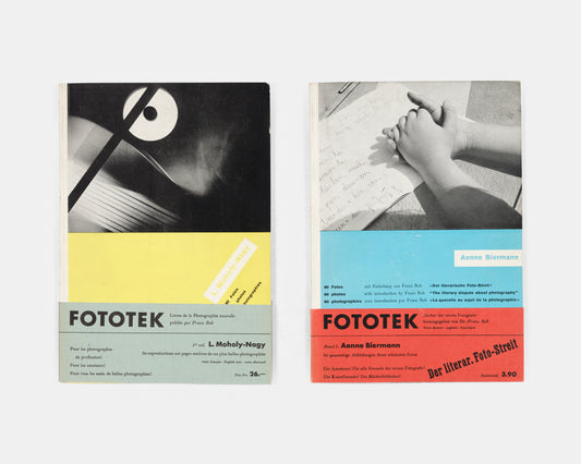 60 Fotos is the first mongraph of Aenne Biermann's photographs, with the publisher's scarce wraparound band.