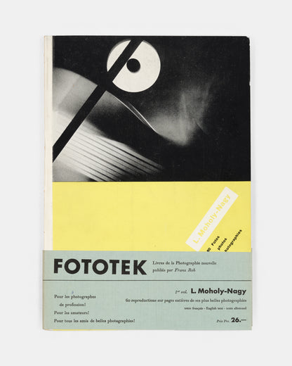 60 Fotos is the first mongraph of Aenne Biermann's photographs, with the publisher's scarce wraparound band.