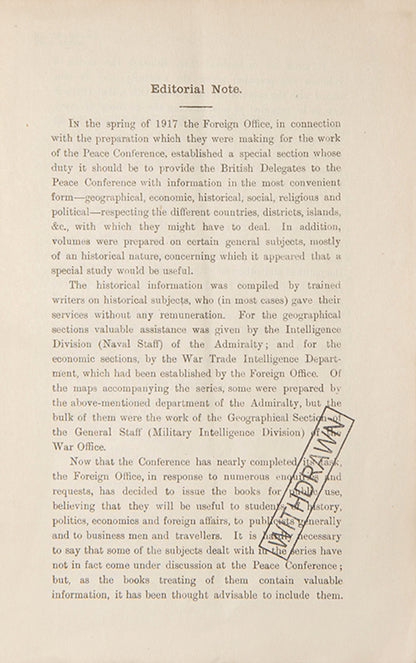 The scarce 1920 handbook on Kenya, Uganda, and Zanzibar issued the same year that the East Africa Protectorate was disestablished and Kenya was constituted as a colony of Britain with Zanzibar becoming it's protectorate.