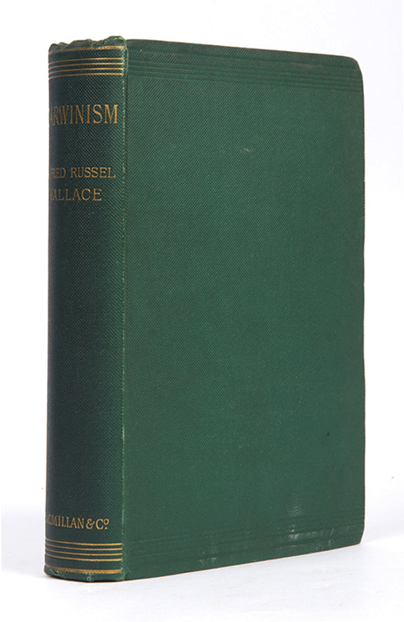 First edition and a very attractive copy of biologist Alfred Russel Wallace's important book Darwinism, published in 1889.