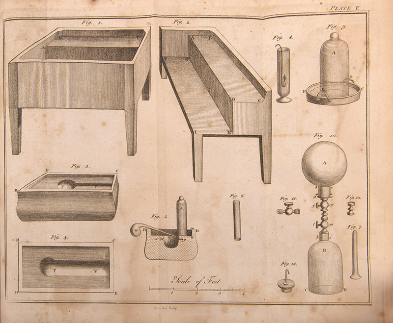 Third English language edition of Antoine Lavoisier's Traité Élémentaire de Chemie (Elements of Chemistry), Dr. Oliver Sack's copy, with his octopus bookplate.