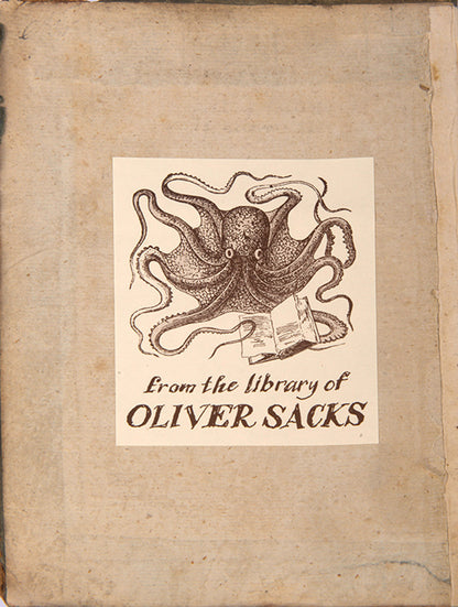 Third English language edition of Antoine Lavoisier's <em>Traité Élémentaire de Chemie (</em>Elements of Chemistry), Dr. Oliver Sack's copy, with his octopus bookplate.