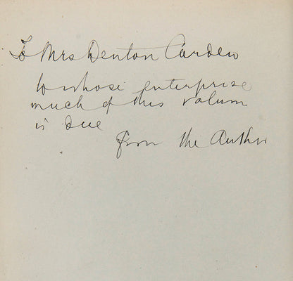 First collected edition of William Gowers' Clinical Lectures on Diseases of the Nervous System. Presentation copy inscribed by the author.