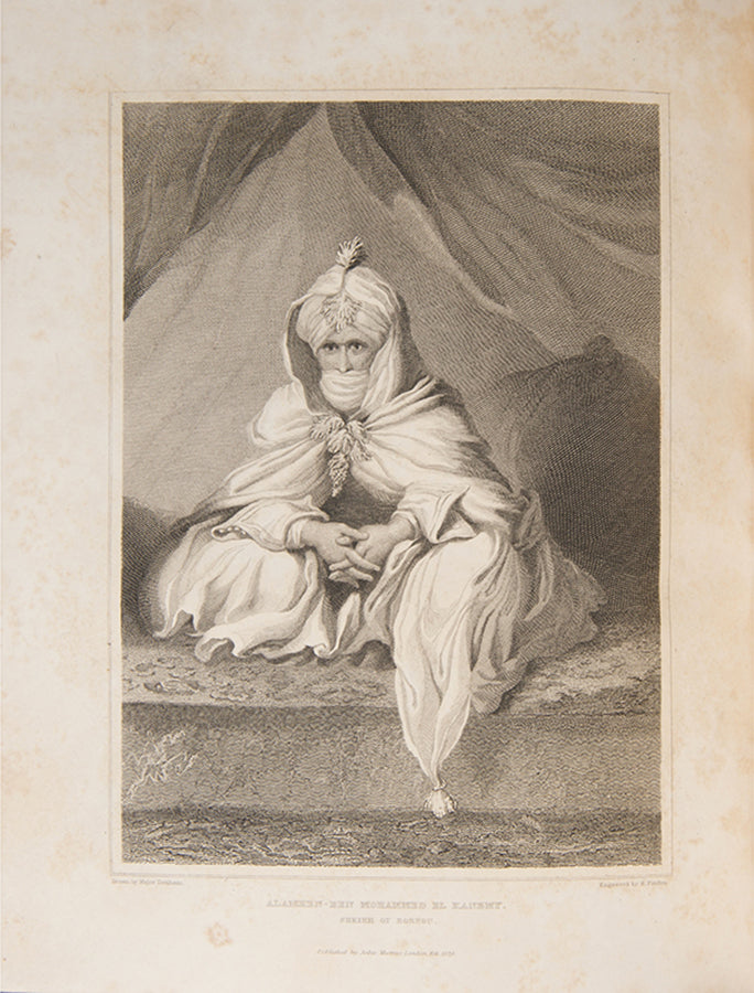Presentation copy of the first edition of Denham and Clapperton's Narrative of Travels and Discoveries in Northern and Central Africa, the most important African travel narrative of it's time. 