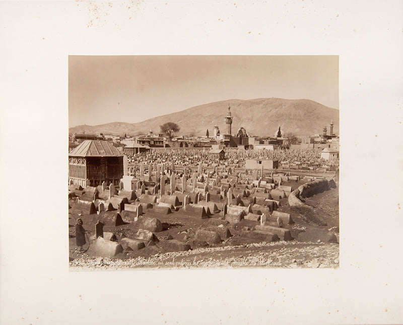 Collection of photographic plates shot in Ottoman-Empire-ruled territories of Syria, Lebanon, Jordan and Turkey by the pioneers of orientalist photography - Dumas, Bonfils, Bergheim, Arnoux and Quarelli.