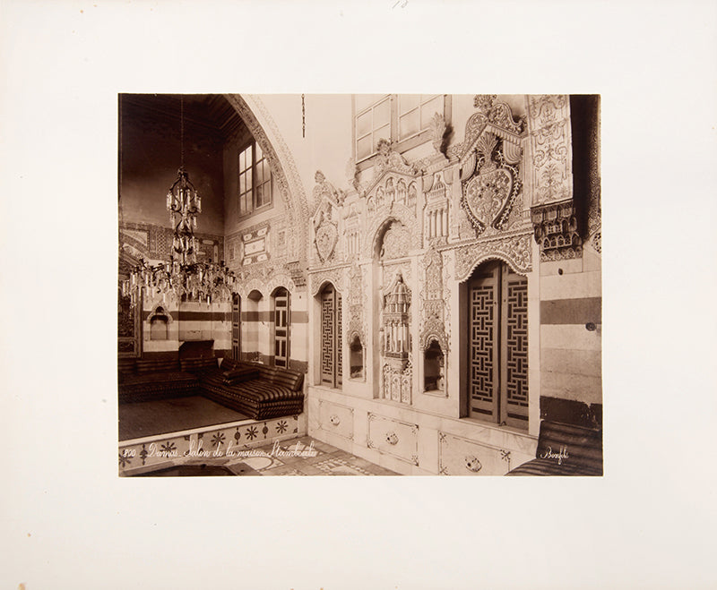 Collection of photographic plates shot in Ottoman-Empire-ruled territories of Syria, Lebanon, Jordan and Turkey by the pioneers of orientalist photography - Dumas, Bonfils, Bergheim, Arnoux and Quarelli.