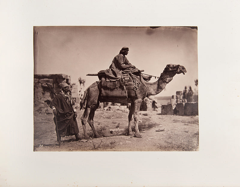 Collection of photographic plates shot in Ottoman-Empire-ruled territories of Syria, Lebanon, Jordan and Turkey by the pioneers of orientalist photography - Dumas, Bonfils, Bergheim, Arnoux and Quarelli.